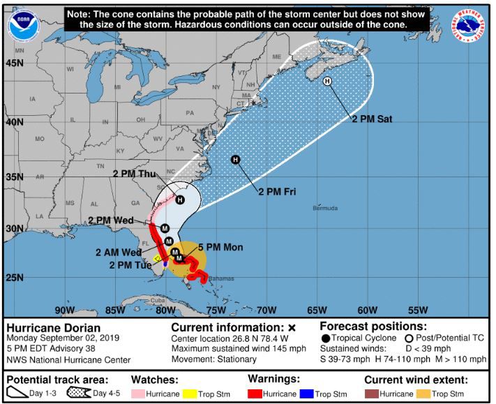 5 pm Monday revised track